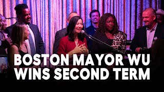Mayor Michelle Wu Speaks After Winning Re-Election - Full Speech