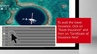 How to apply for Travel Insurance for your Asalah Signature Card screenshot 1