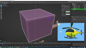 kids Helicopter in blender 2.93  part 1 Modelling