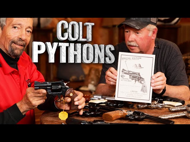Colt Pythons - A peek at Bill Wilson's collection with Massad Ayoob - Critical Mas Ep 32 class=