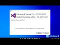 How to Install Visual C++ Redistributable Packages for Visual Studio Windows 11 (2026)