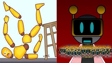 Sprunki Survival Vs Satisfying Ragdoll Break - I Found All Max Level Up New Update ASMR Gameplay