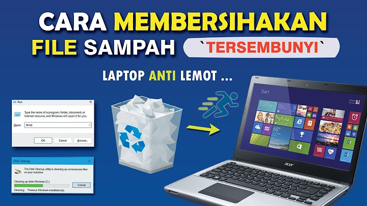 ✅ Cara Membersihkan File Sampah di Laptop/PC | Hapus Cache Windows