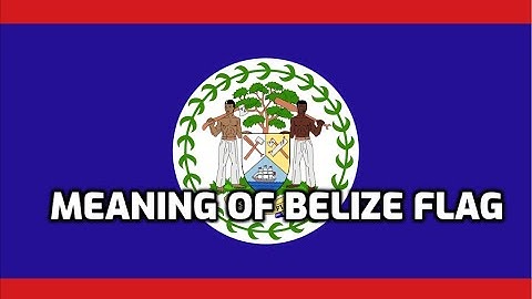 Meaning of Belize Flag