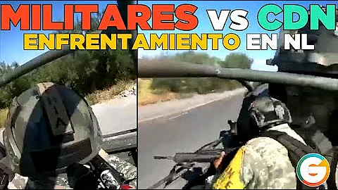 Graban "Topón" entre Militares y CDN  #Tamaulipas