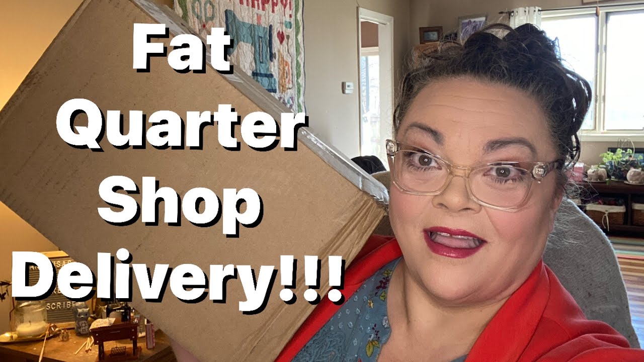 Доставка от Fat Quarter Shop! Что я получила?!