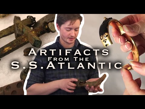 Cataloging the Artifacts from the SS Atlantic Wreck