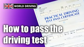 How to Drive and Pass Your Driving Test  Drive Like This!