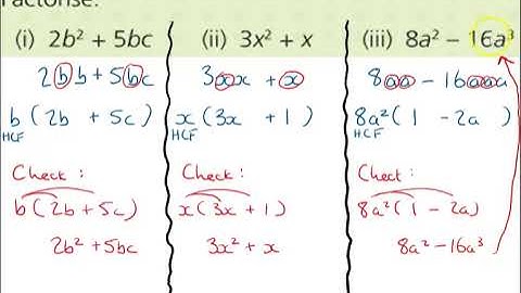 LC OL TT3 3.1 Quadratic Factors PART 1