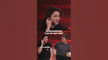 Timothée Chalamet Talks Filming 
