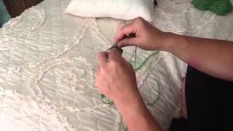 Beaded Scarf Bind Off