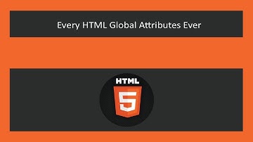 HTML Global Attributes - dir Attribute