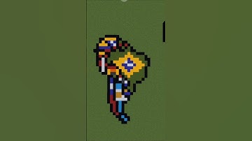 Brazil Ant Scale Part 21 #world #flag #flags #map #maps #mapping #minecraft #pixelart #shorts #short