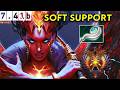Queen Of Pain Immortal Soft Support Insane Support - Dota 2 Patch 7.41b Pro Pub Gameplay