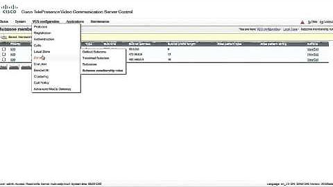 Cisco TelePresence VCS Control Configuration - Part 2A: VCS Configuration (replaced)