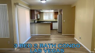 FOR RENT 3 bed 2 bath CONDO NEAR SUMMERLIN PETS OK $1395/mo 1130 sq ft