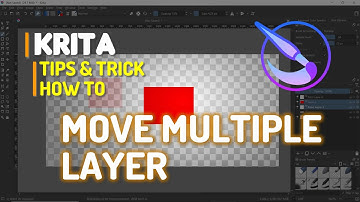 Krita How To Move Multiple Layers