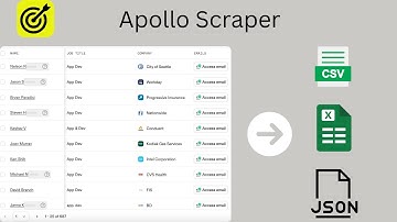Apollo Scraper Tutorial: how to bulk export Apollo leads?