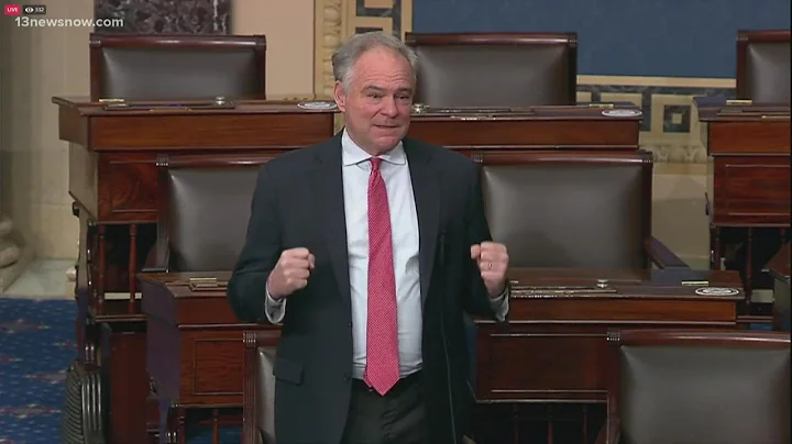 Tim Kaine urges Senate to 'go big' on COVID-19 relief