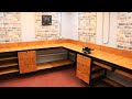 HOW TO BUILD A WORKBENCH FOR GARAGE! DIY WORKBENCH!