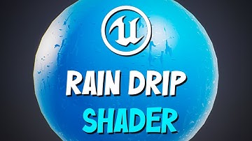 UE5 Shader Tutorial : Creating Animated Procedural Water Drops