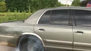 2001 grand marquis burnout