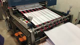 Servo Precision Semi Automatic Paper Reel To Sheet Cutting Machine