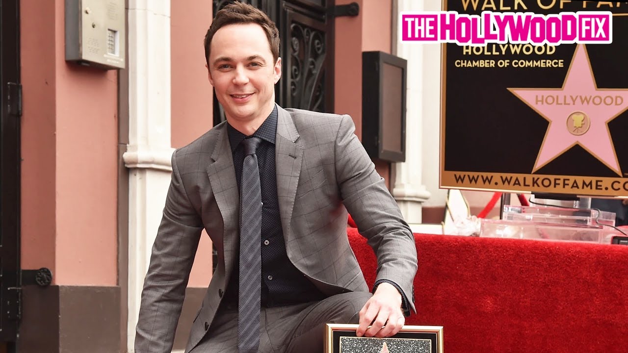 Jim Parsons Gets Support From The Big Bang Theory Cast At His Walk Of Fame Ceremony In Hollywood