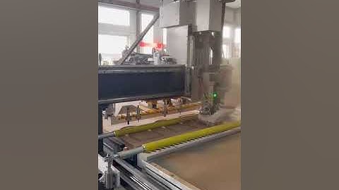 4*8ft CNC nesting router with auto load and unload table,ATC linear tool changer CNC router