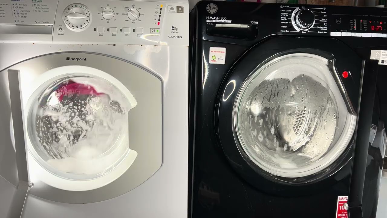 Wash Race | Hopoint WML vs Hoover H-Wash 300 - Fastwash 30' & Rapid Care 30'