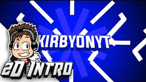 [AM] • KirbyOnYT • 2D Intro v2 [PAID]