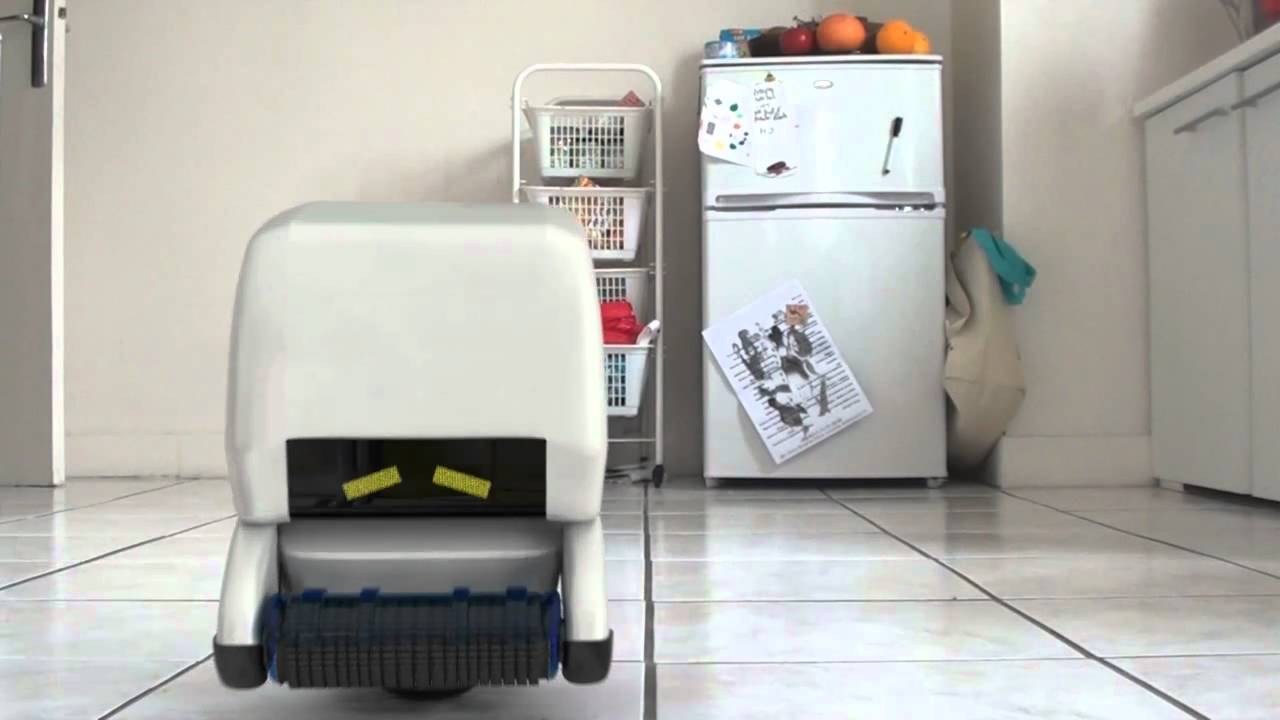 Cleaning Robot Animation Wmv Youtube