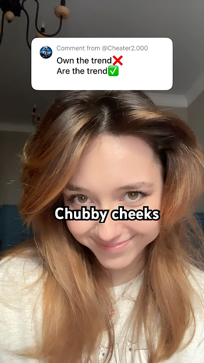 Do you have chubby cheeks?❤️ #chubby #cute #viral