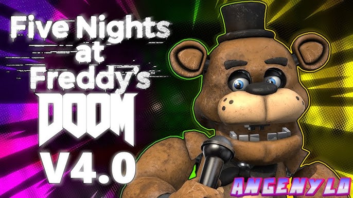 jogando fnaf doom