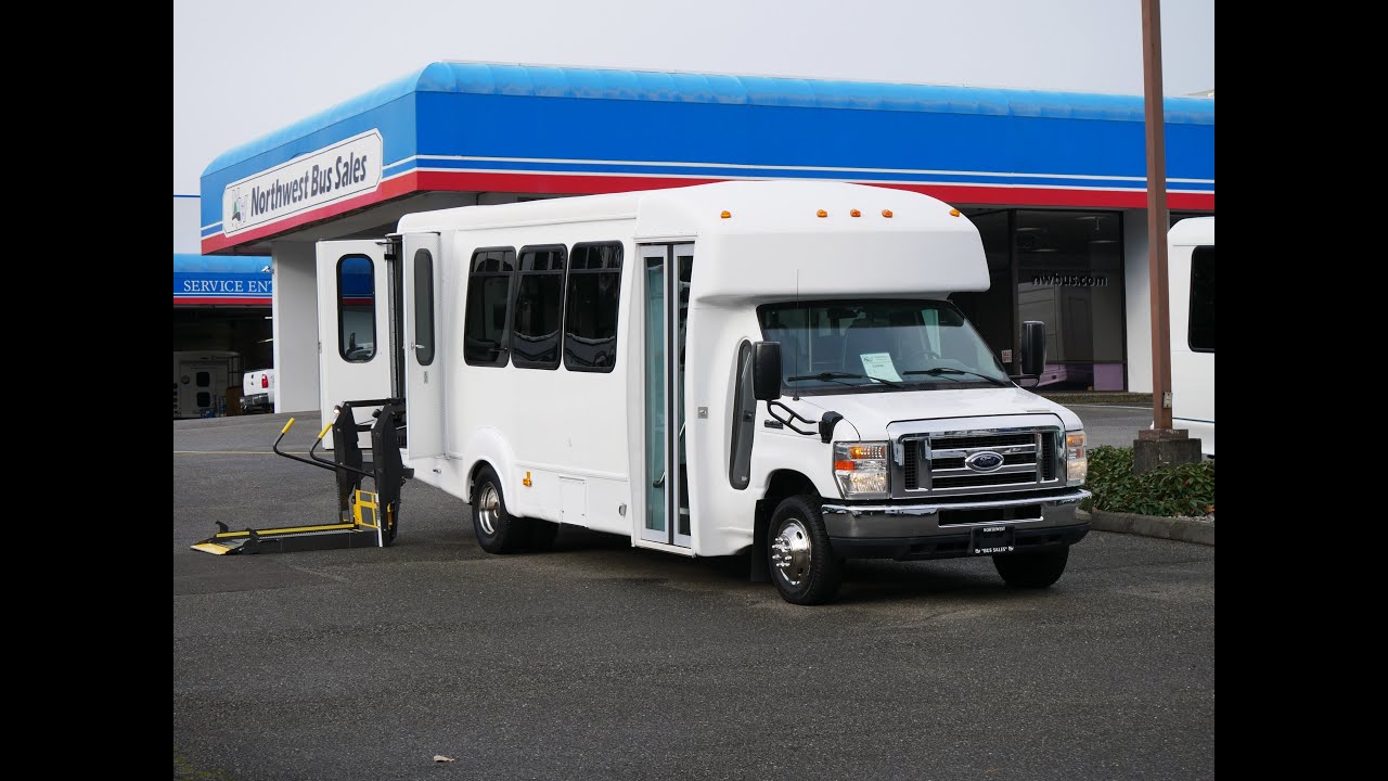 2013 Ford Goshen 18 Passenger ADA Shuttle Bus - S26666 - YouTube