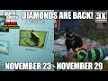 GTA ONLINE Weekly Update: Diamonds are back at Casino! Sprunk X eCola Challenge Final Week &amp; MORE!