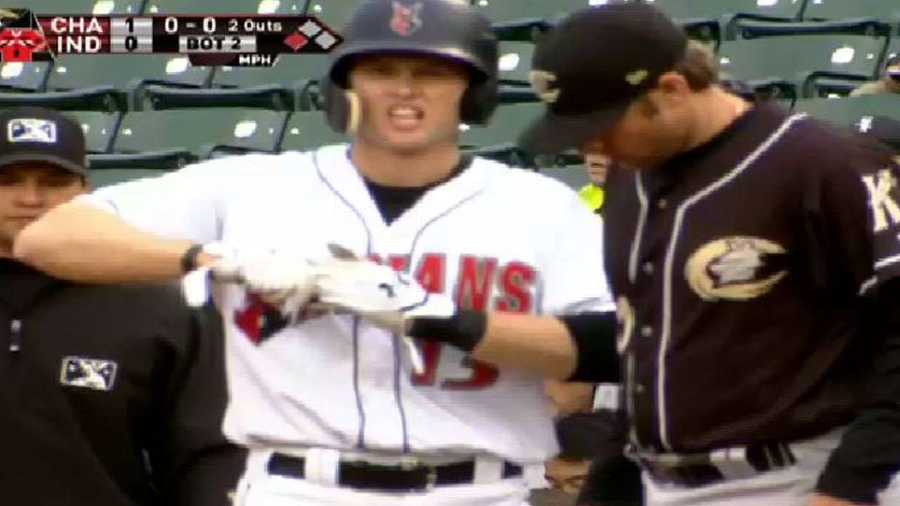 Indianapolis' Meadows delivers clutch RBI single YouTube