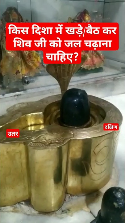 किस दिशा में खड़े/बैठ कर शिव जी को जल चढ़ाना चाहिए? #ॐ नमः शिवाय #shorts #youtubeshorts