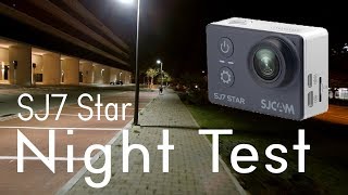 SJCAM SJ7 Star - Low Light Test