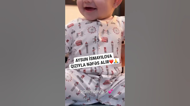 AYSUN İSMAYILOVA QIZINI ÇOX SEVİR👍 | #shorts