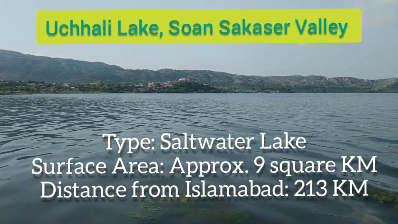 Uchhali Lake, Soon Sakesar Valley, Khushab
