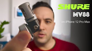 Shure MV88 with iPhone - Test & Comparison