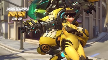 D.Va Pentakill - Play of the Game - PotG - 60 FPS - Overwatch - Highlitgh Moments - Spanish Audio