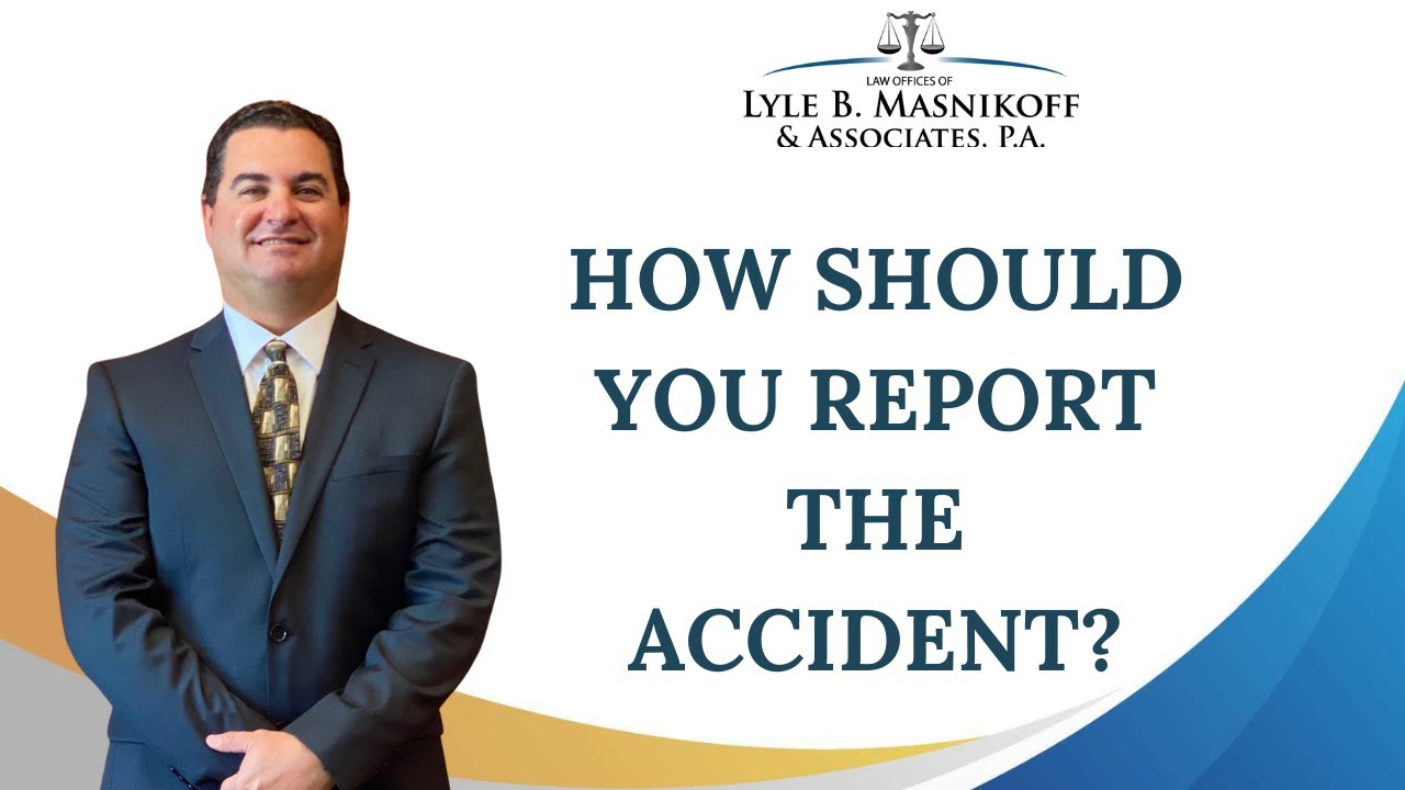 How Should You Report the Accident? | West Palm Beach, FL Workers Compensation Attorney
