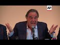 Filmmaker oliver stone criticises us and france during visit to iran