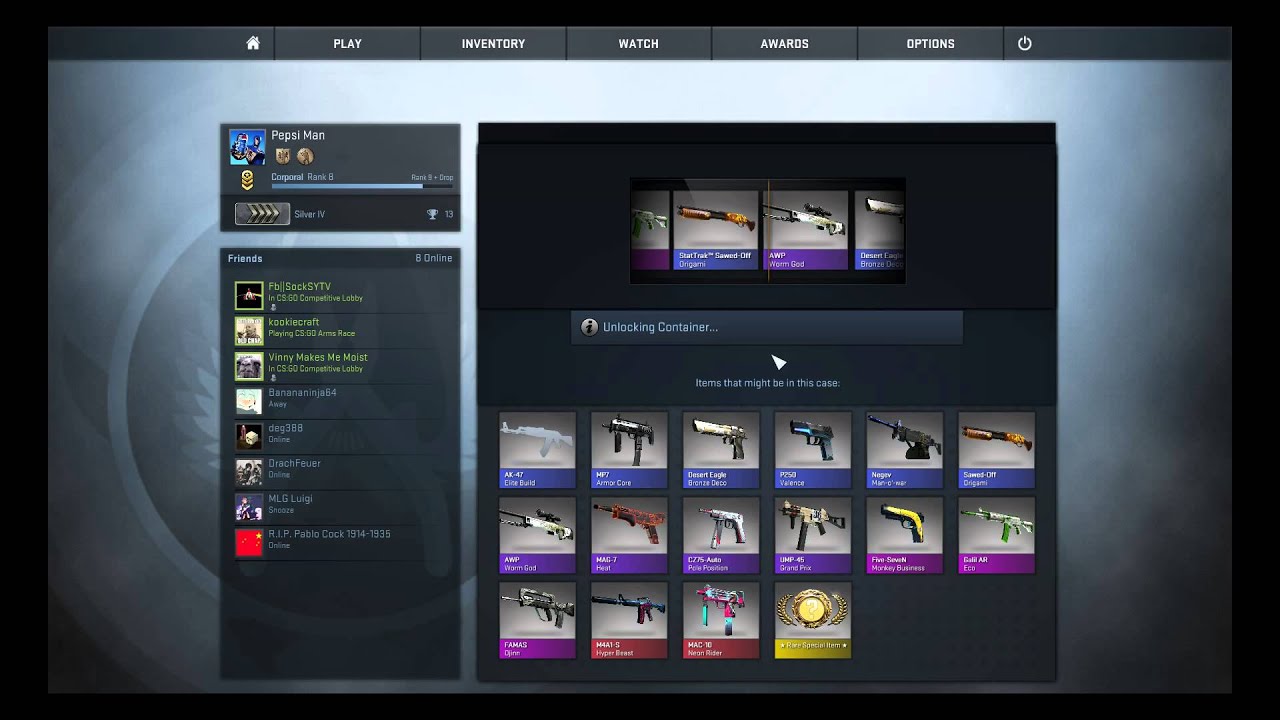 CS:GO Crate Opening: Giving into Addiction - YouTube