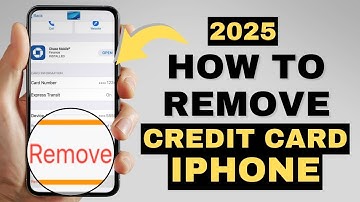 How to Remove Your Credit Card from iPhone (2025)