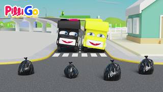 Baby Bus Doo Doo Doo Wheels on the Bus 🚌 | Yellow Bus, Police Bus & Fire Bus Songs for Kids Pilli Go