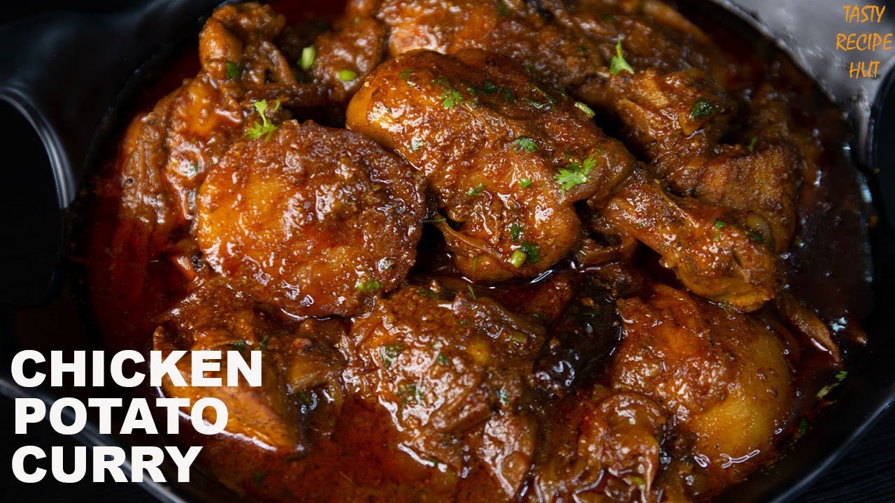 Chicken Potato Curry ! Bengali Chicken Curry | Tasty Recipe Hut