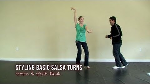 Salsa Dance Styling for Basic Salsa Turns